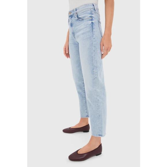 Mother The Ditcher Ankle Zip Jeans in Light as a Feather Size 31 EUC - Picture 2 of 13